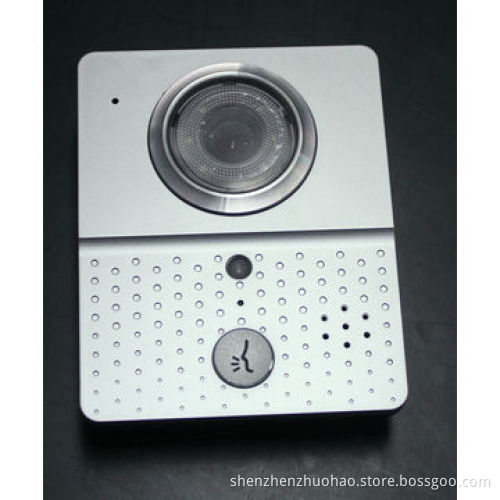 Full Digital Capacitive Touch Screen Multiple Apartment Building TCP/IP Video Door Phone SystemNew